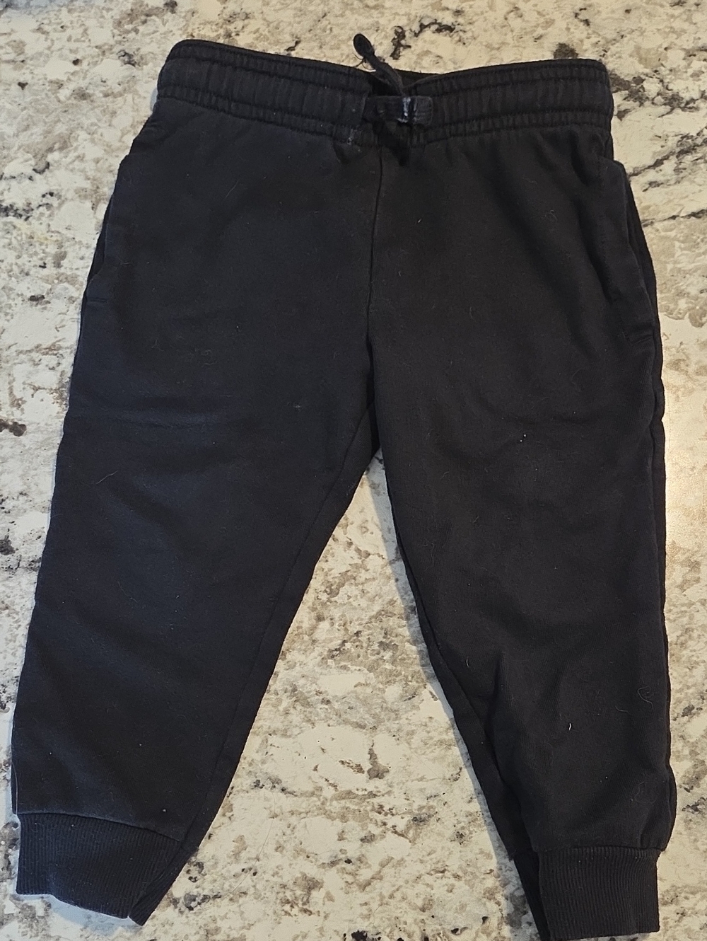 Carter's Black Jogger Sweatpants - Casual Drawstring Waist